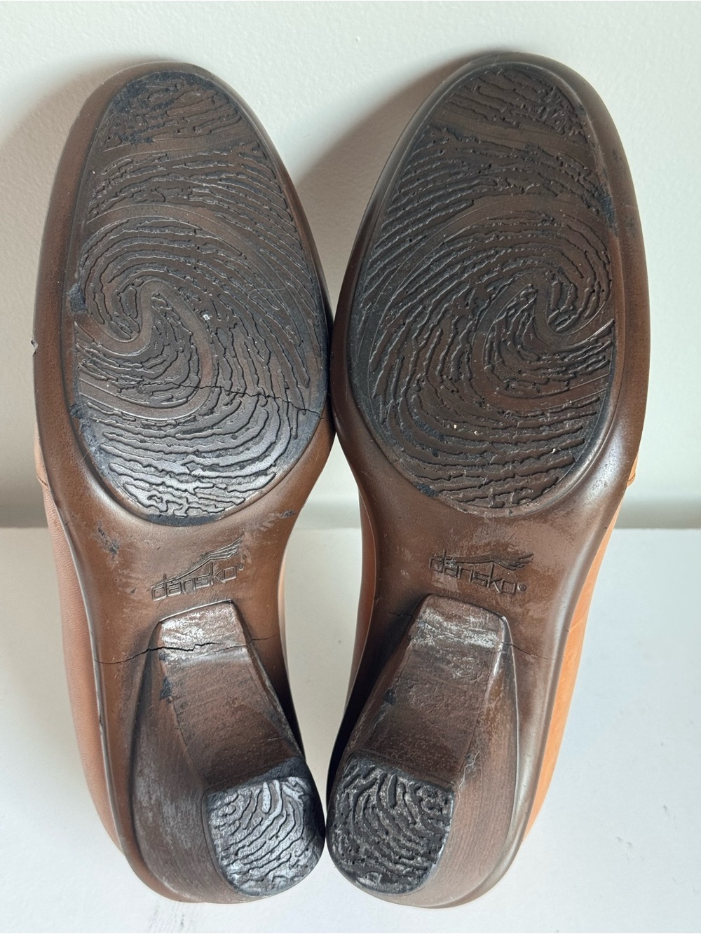 Dansko Raphael Leather Pumps Women's EU 41 US 10.5-11 Tan Slip On Comfort Shoes - Picture 7 of 8
